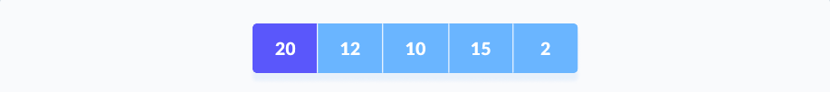 Selection Sort Steps